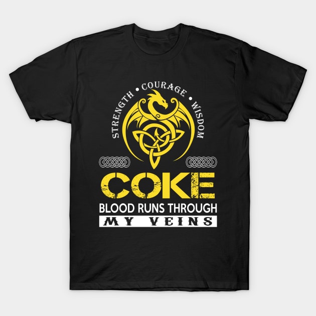 COKE T-Shirt by isaiaserwin